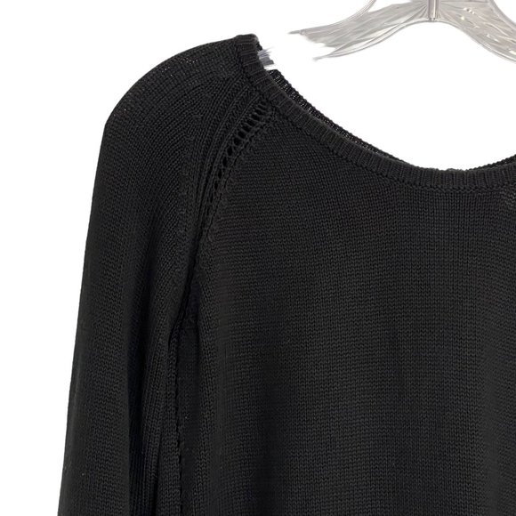 Gerard Darel Cotton Zippered Back Sweater Size M/L (3) - Picture 6 of 7